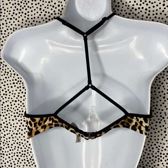 PINK Leopard Swim Top - Picture 3 of 5